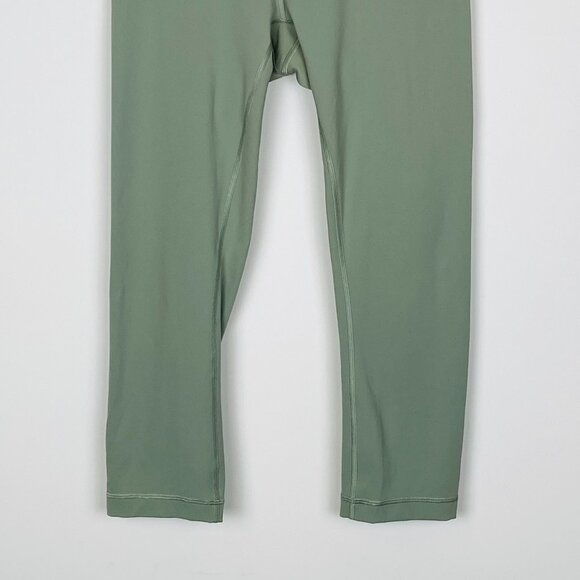 Lululemon Wunder Under Crop High-Rise Mint Green Luxtreme 21" Legging, Size 6 - Picture 4 of 13